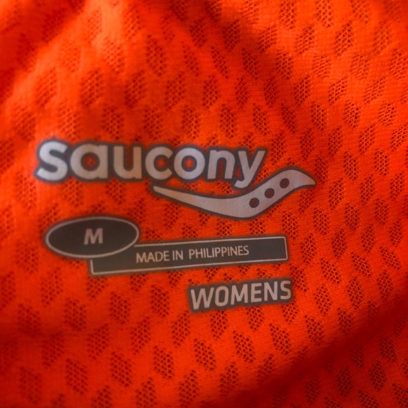 Saucony Vizipro Long Sleeve 1/4 Zip Running/Jogging Shirt Women’s M - Picture 6 of 7